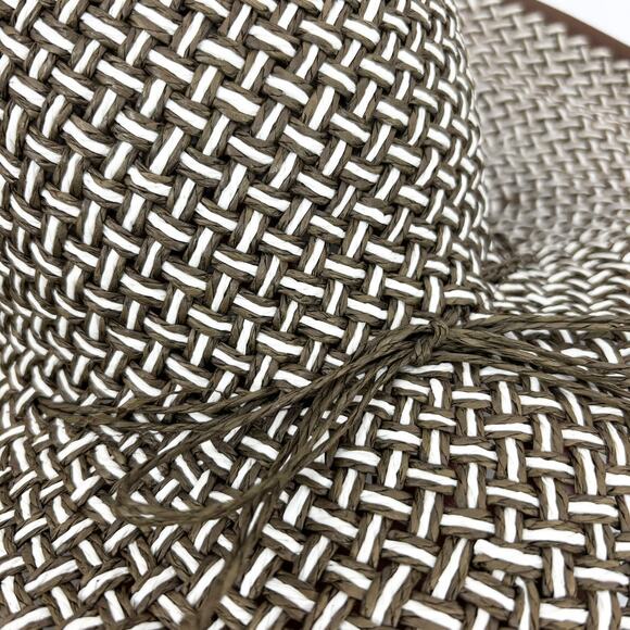 Liz Claiborne Sun Hat Wide Brim Beach Vacation Resort Quiet Luxury Old Money - Picture 4 of 6